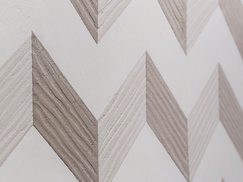 Tarsia. Decorative effects inspired by marble. Details.